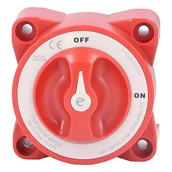 Amazon.co.jp: KIMISS Blue Seaバッテリースイッチ、350A